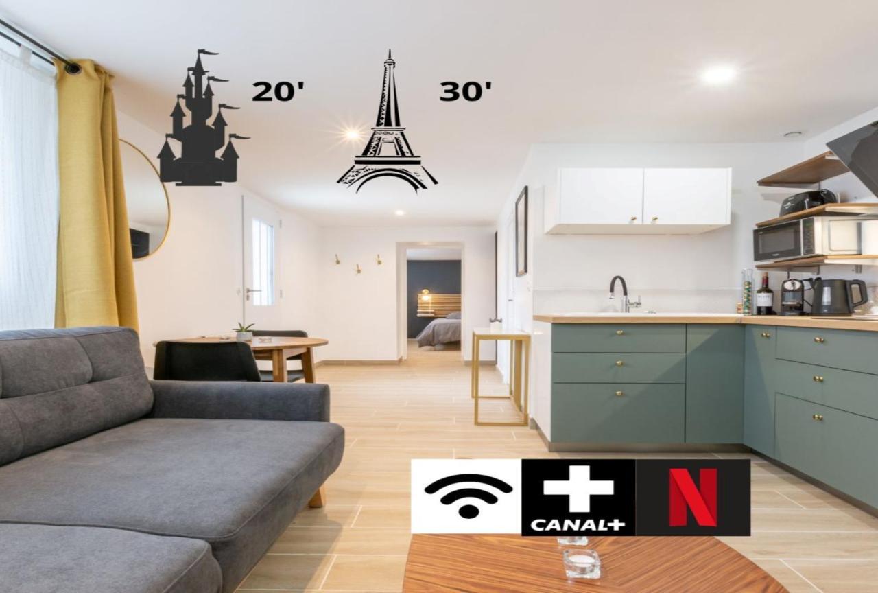 Calme Absolu, Terrasse Et Parking Entre Paris Et Apartment Vaires-sur-Marne